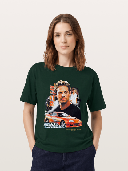 Orange Supra Fast & Furious Gildan T-shirt