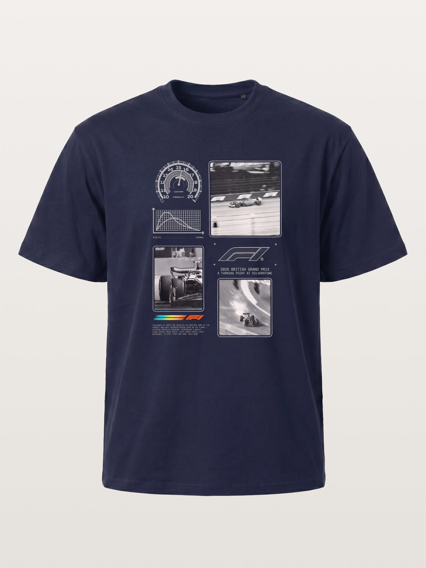 Silverstone F1 Vintage Race Archive Gildan T-shirt