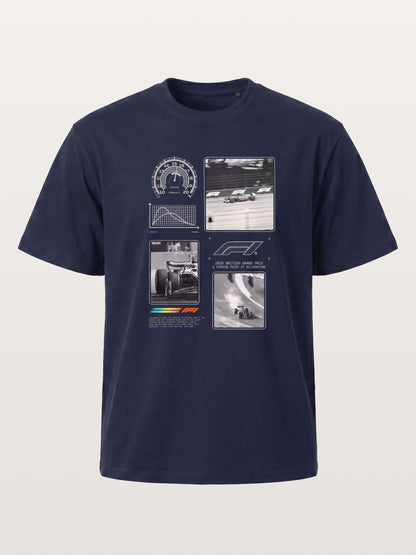 Silverstone F1 Vintage Race Archive Gildan T-shirt