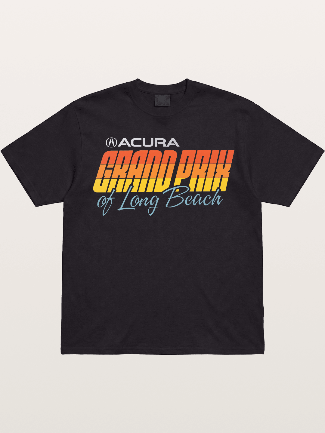 Sunset Grand Prix Typography Gildan T-shirt
