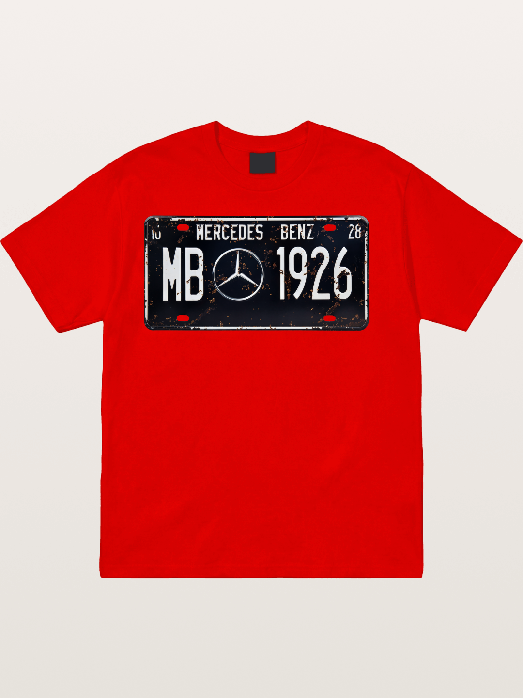 Commemorative license plate Cotton T-shirt