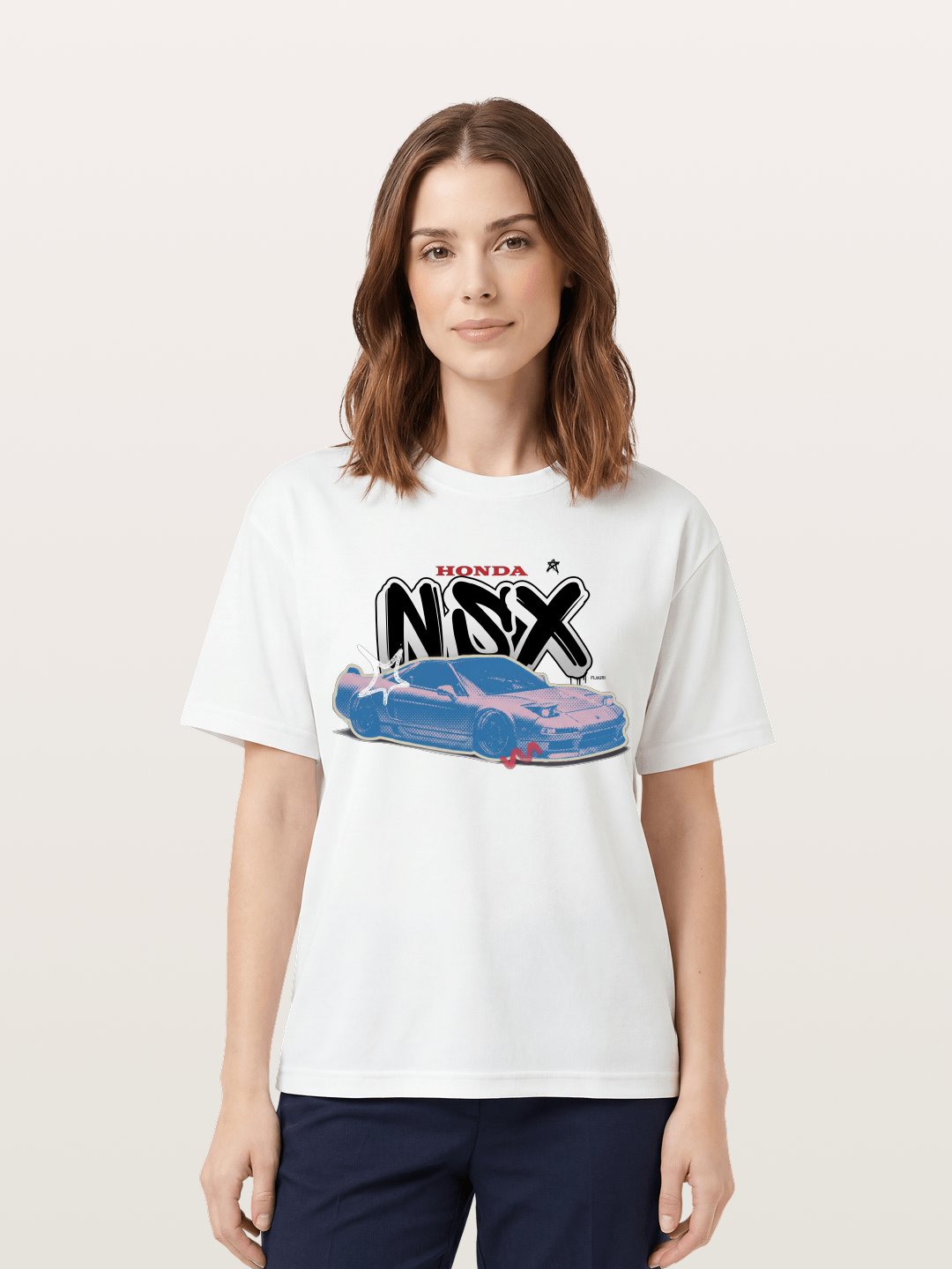 Blue NSX Cotton T-shirt