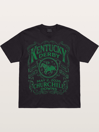 Kentucky Derby 2026 Vintage Art Cotton T-shirt