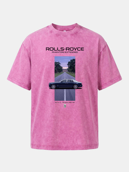Rolls-Royce Cullinan Alpine Card Washed T-shirt