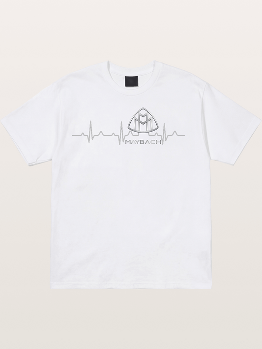 Maybach Heartbeat Crest Cotton T-shirt