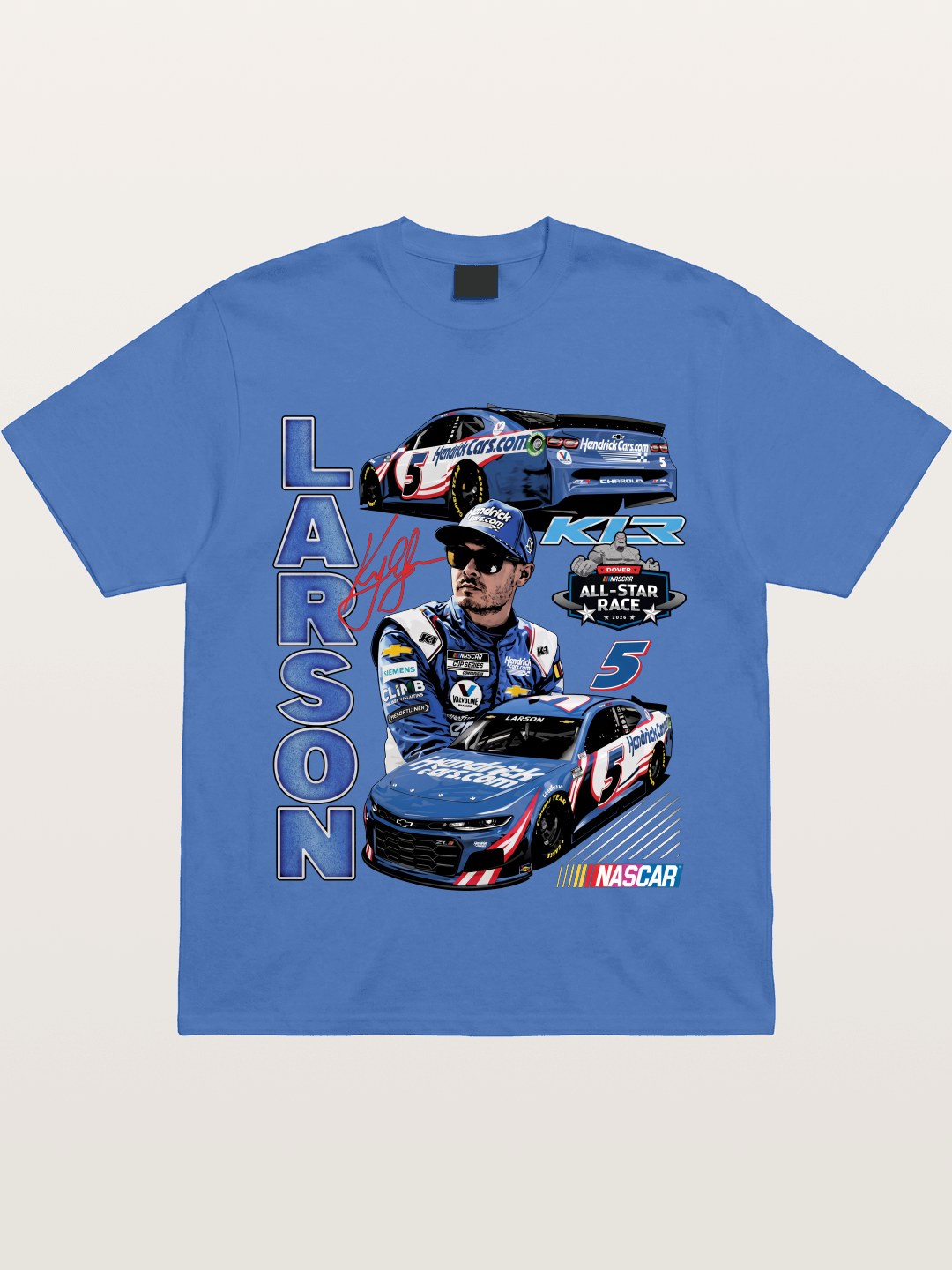 Larson All-Star Race Driver Collage Gildan T-shirt