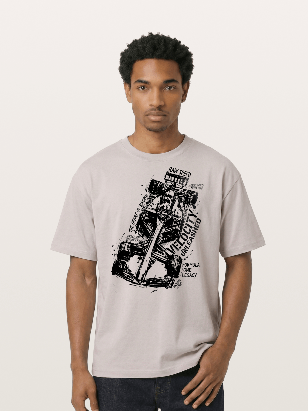 Raw Speed Unleashed Cotton T-shirt