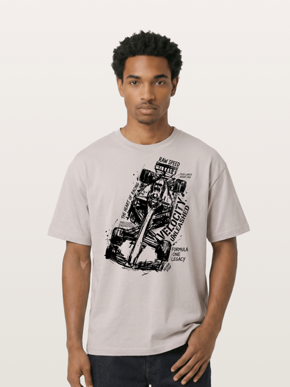 Raw Speed Unleashed Cotton T-shirt