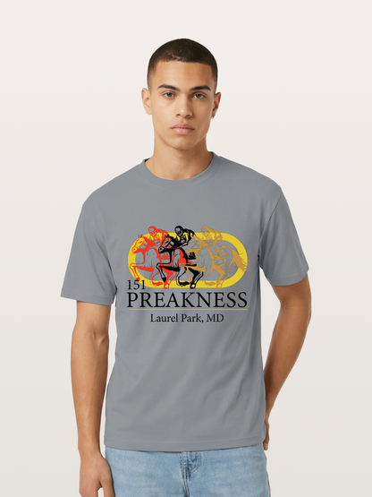 Preakness 151st Horse Racing Art Gildan T-shirt