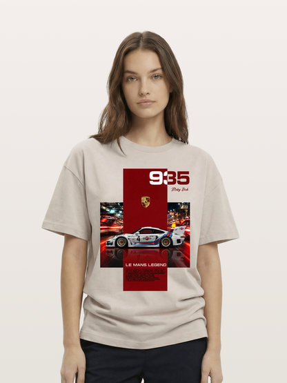 Porsche 935 Le Mans Legend Martini Cotton T-shirt