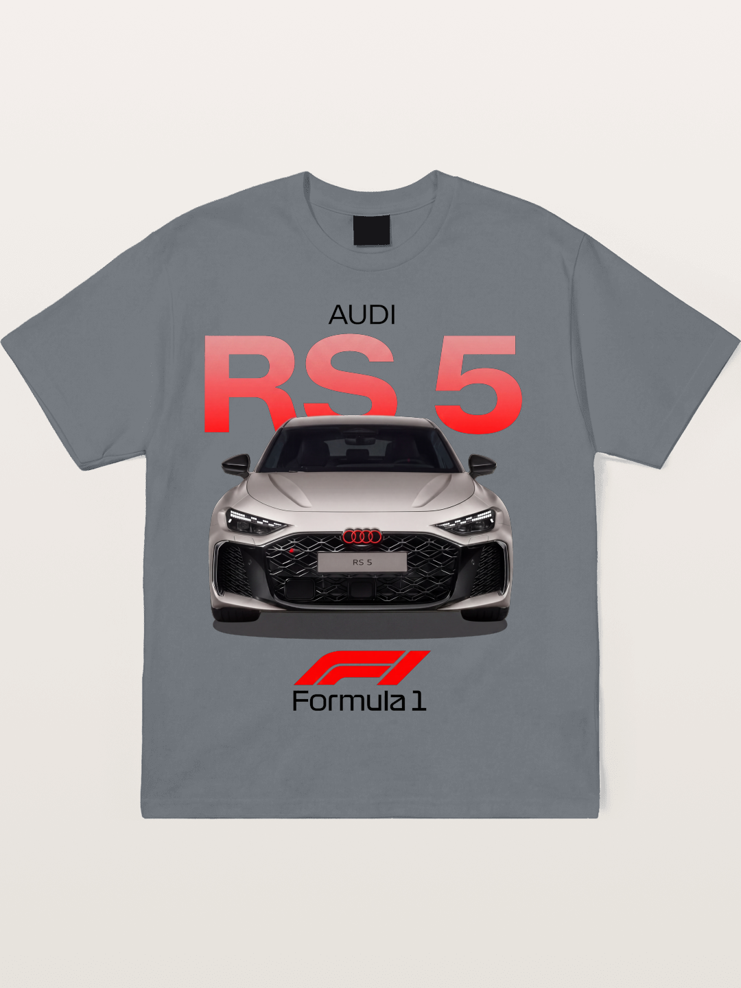 Audi RS5 F1 Inspired Poster Cotton T-shirt