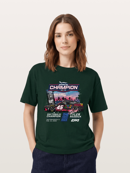 Tyler Reddick 45 Champion Car Art Gildan T-shirt