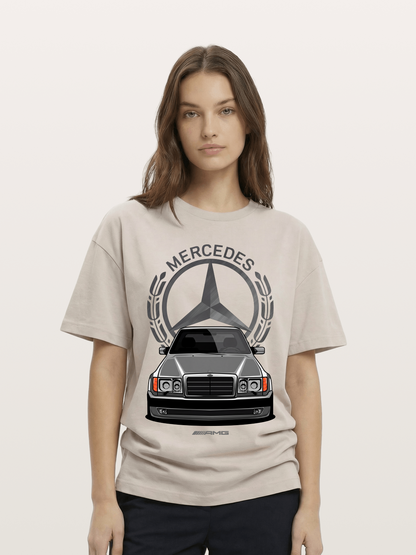 Vintage Benz Front End Cotton T-shirt