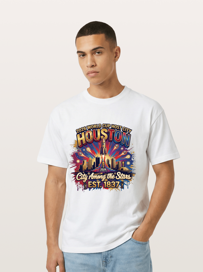 Houston 2026 Host City Art Gildan T-shirt
