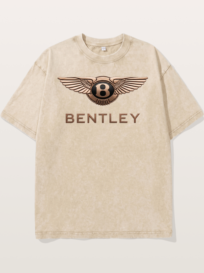 Bentley Winged B Emblem Washed T-shirt