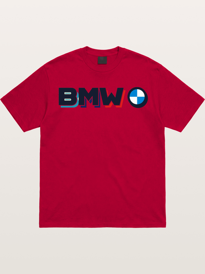 BMW Modern Typography Logo Gildan T-shirt