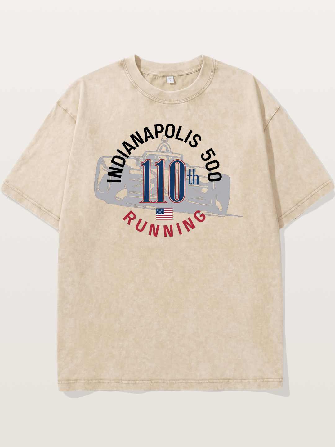 Indy 500 110th Anniversary Emblem Washed T-shirt