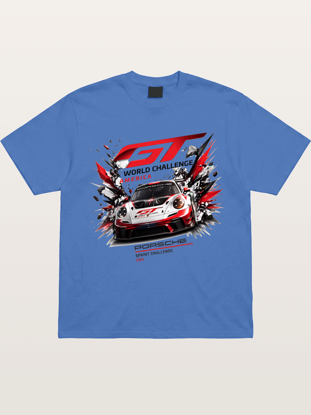 Porsche GT3 Sprint Challenge Art Gildan T-shirt