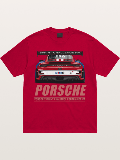 Porsche 911 Sprint Challenge Rear Gildan T-shirt
