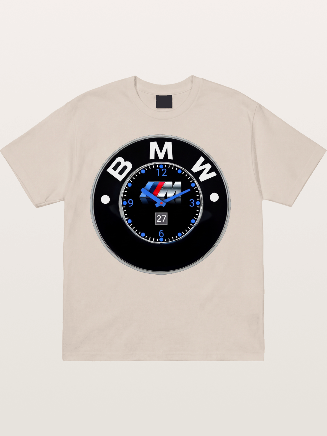 BMW M Clock Face Emblem Cotton T-shirt