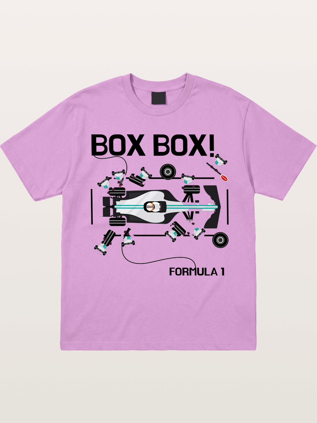 F1 Box Box Pit Stop Graphic Gildan T-shirt