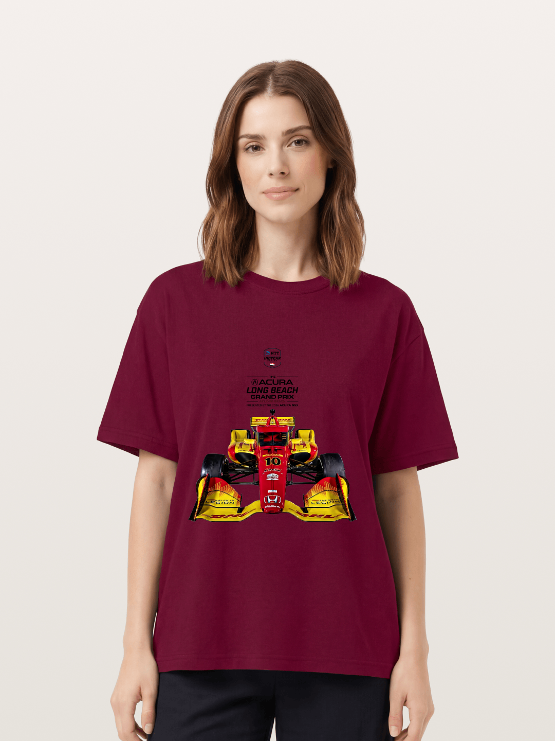 Palou #10 Long Beach Champion Gildan T-shirt