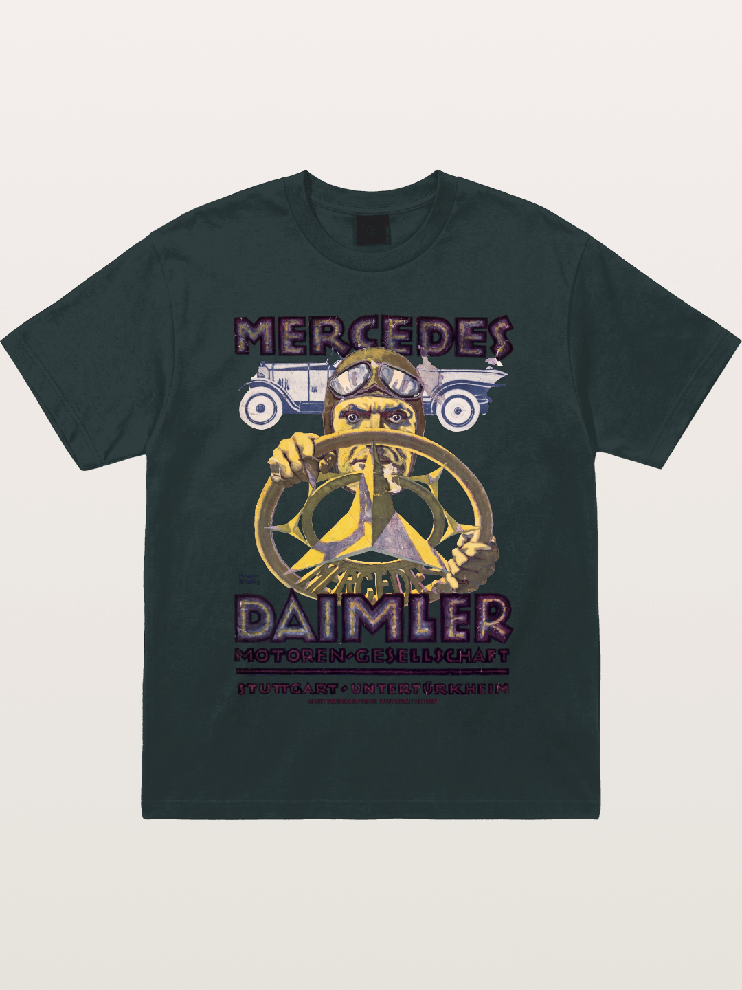 Mercedes Daimler Vintage Racing Gildan T-shirt