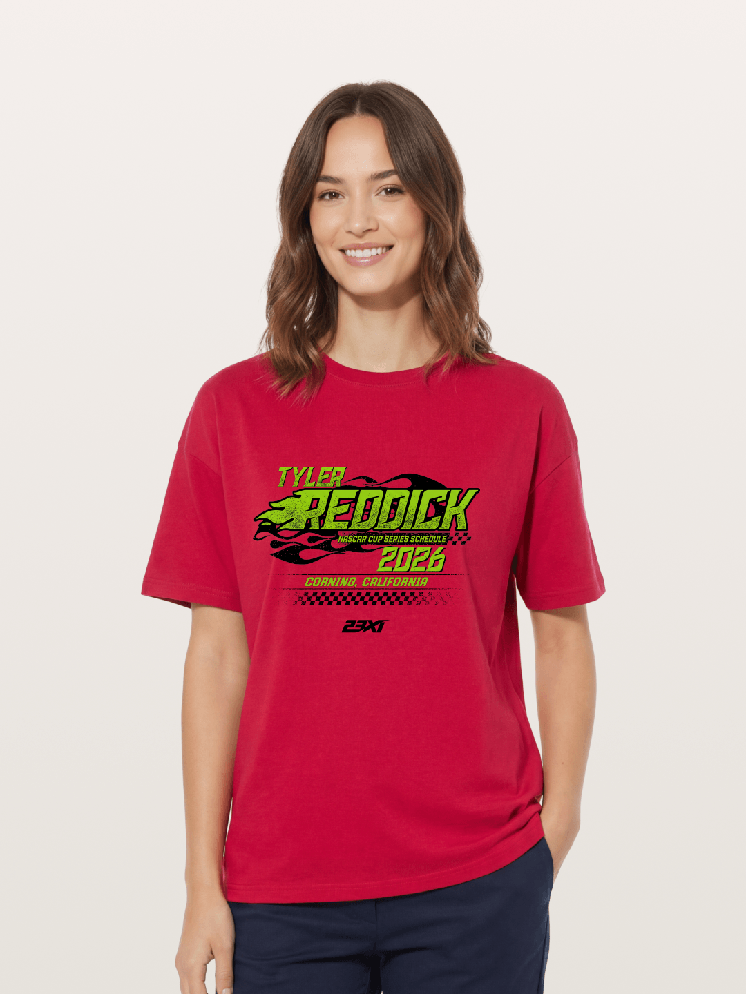 Tyler Reddick 2026 NASCAR Schedule Art Gildan T-shirt