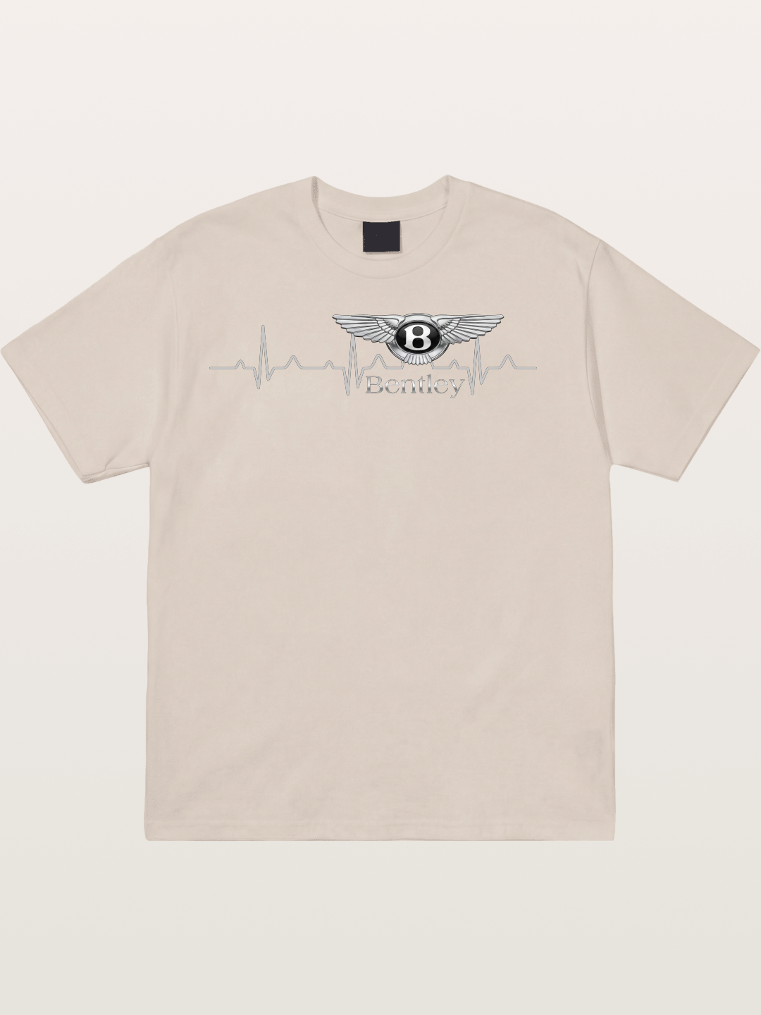 Bentley Heartbeat Crest Cotton T-shirt