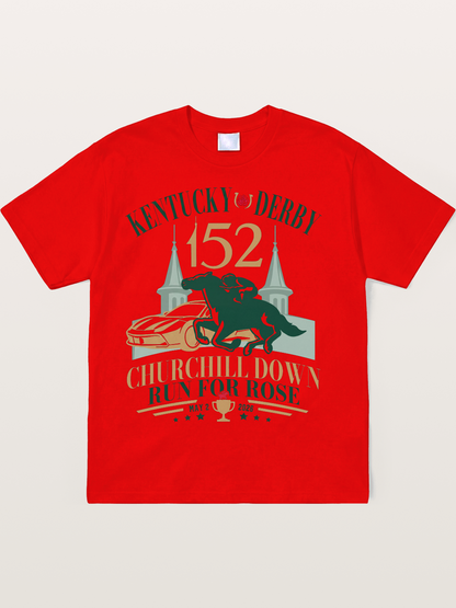 Kentucky Derby 152 Art Soft-Stay T-shirt