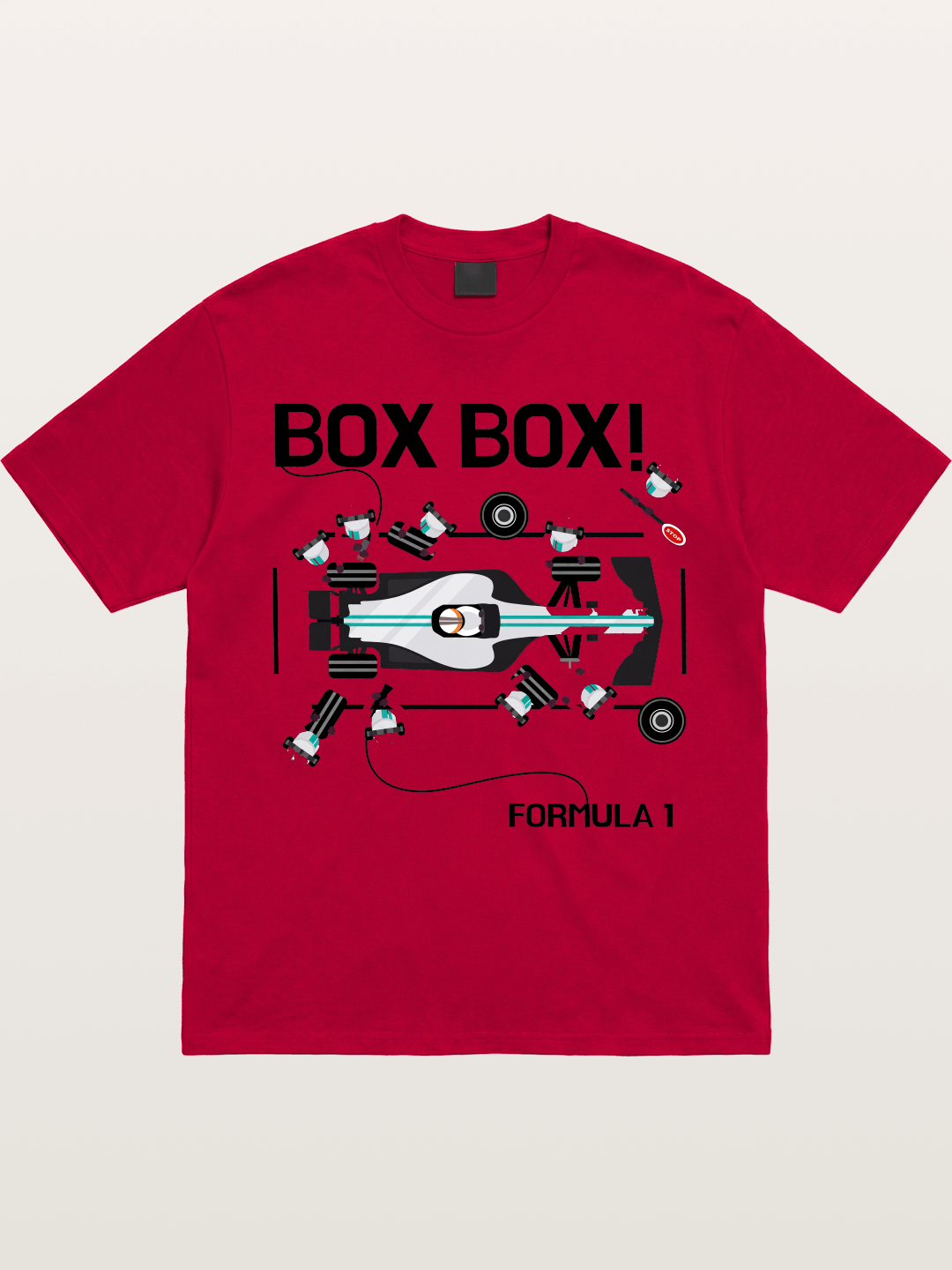 F1 Box Box Pit Stop Graphic Gildan T-shirt