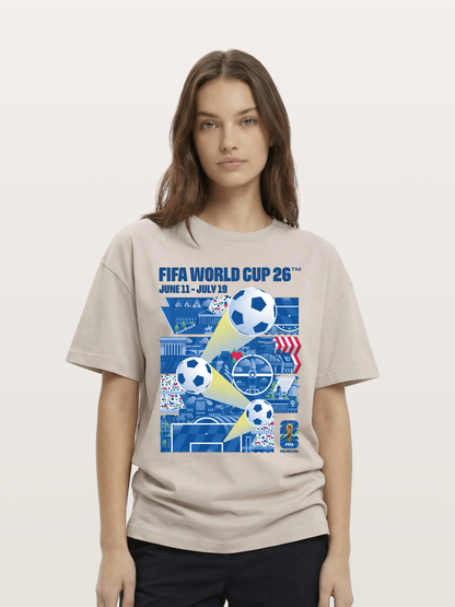 2026 WC Schedule & Landmarks Cotton T-shirt