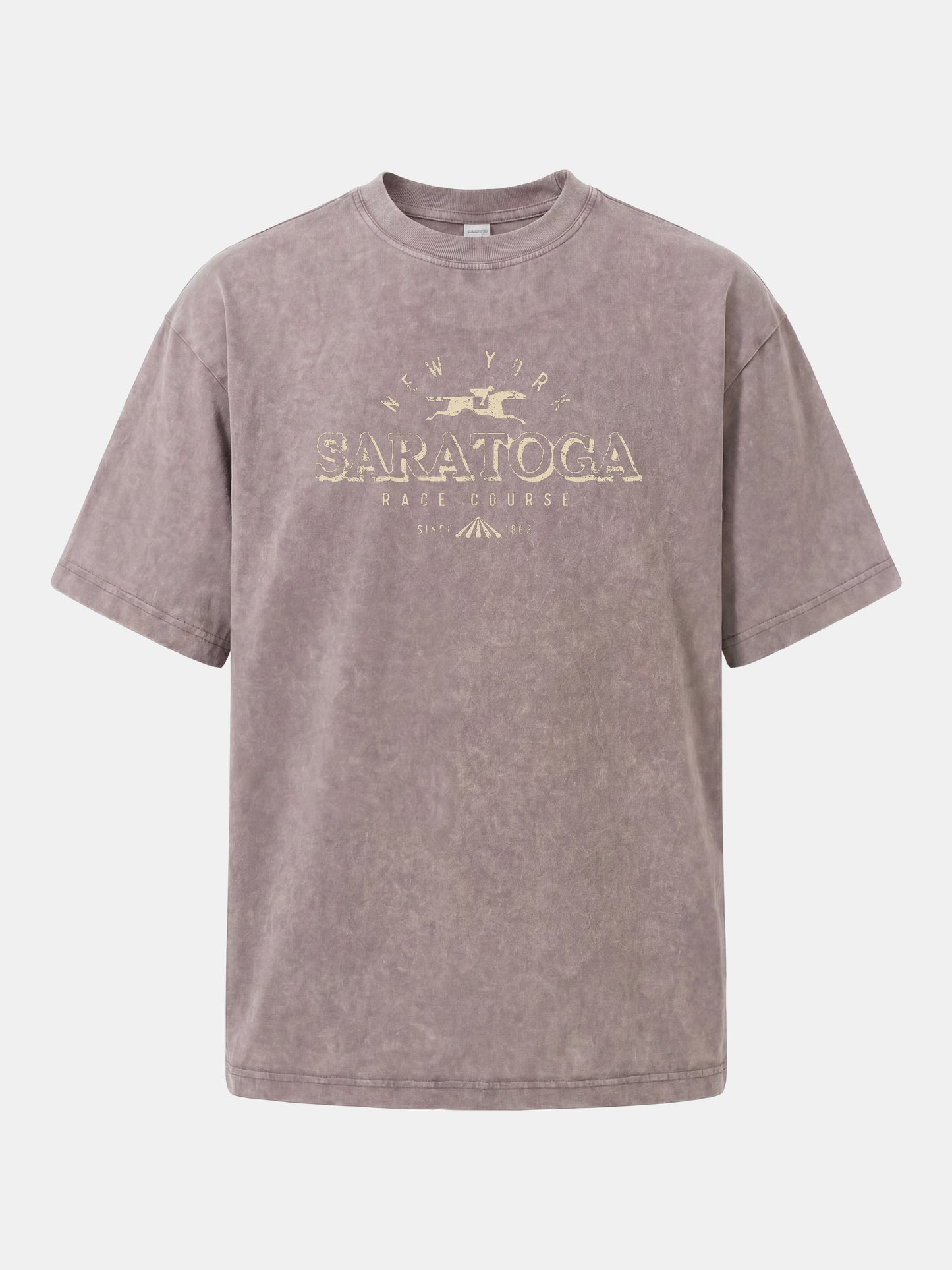 Saratoga Vintage Gold Tone Mark Washed T-shirt