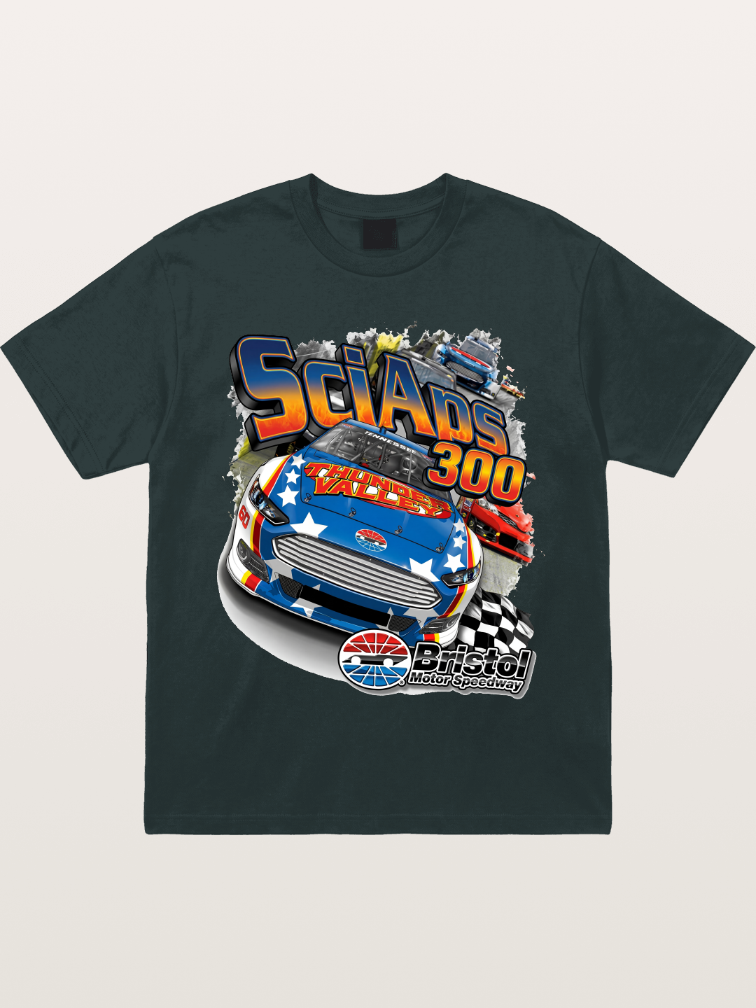 Bristol Motor Speedway Art Gildan T-shirt