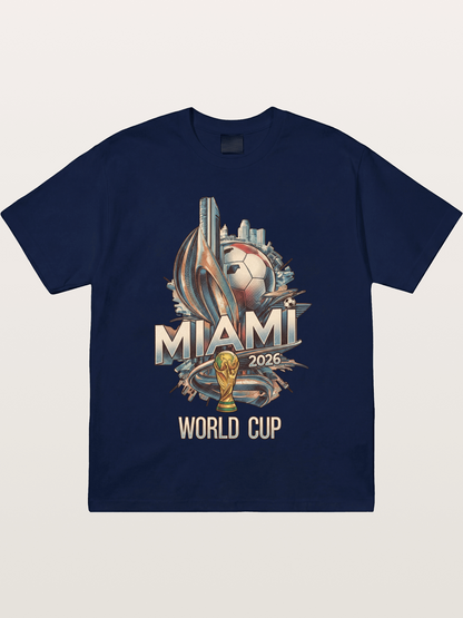 Miami World Cup 2026 Emblem Gildan T-shirt