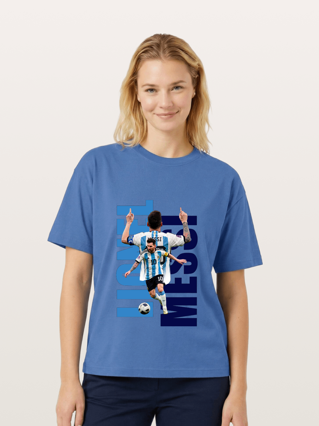 Lionel Messi Argentina 10 Gildan T-shirt