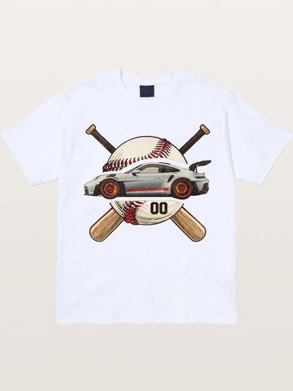 Porsche Bat Gildan T-shirt