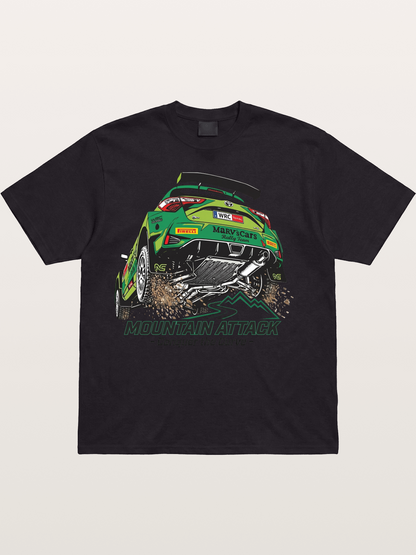 Curve Attack Cotton T-shirt