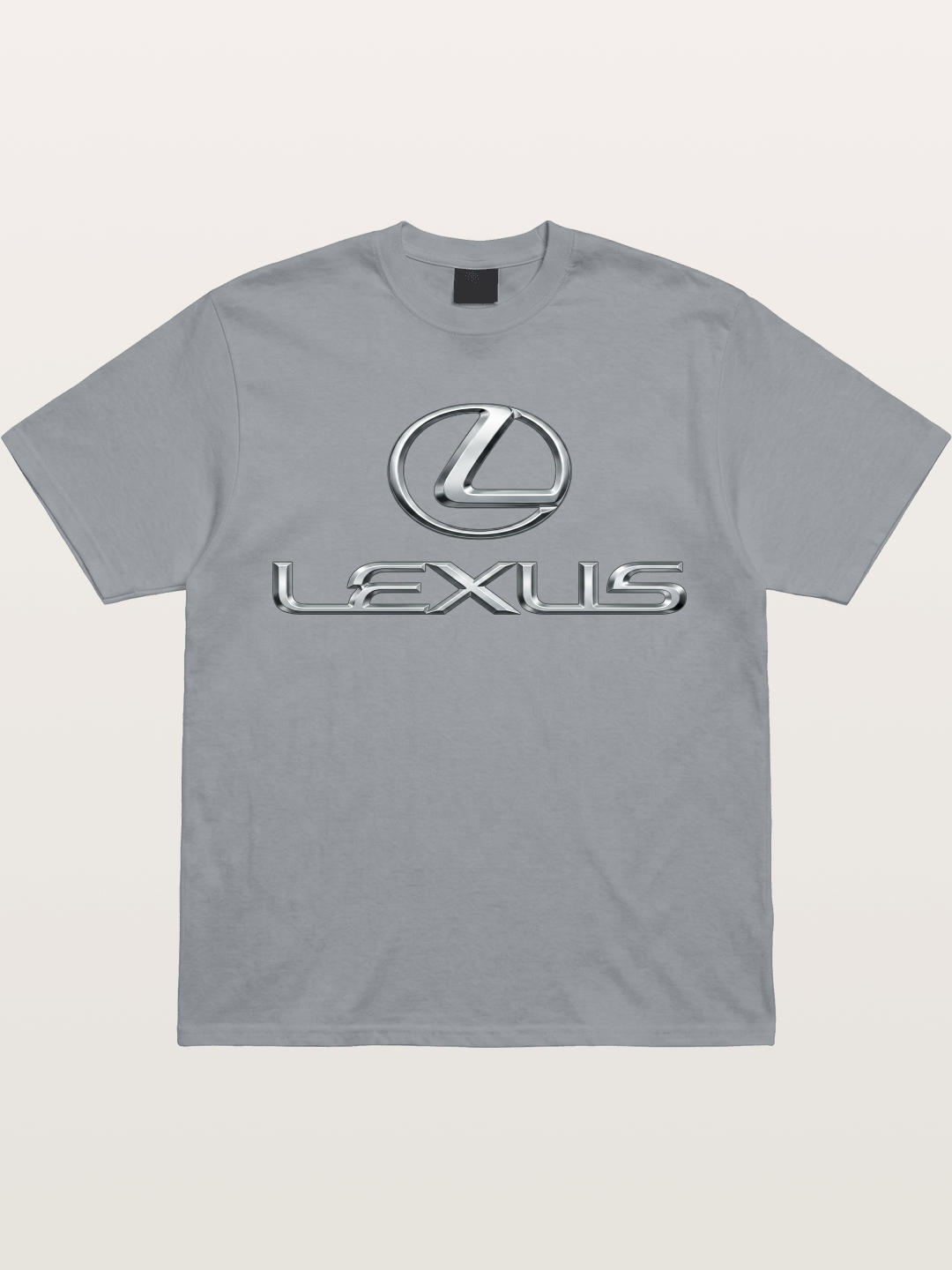 Lexus Silver Logo Badge Gildan T-shirt