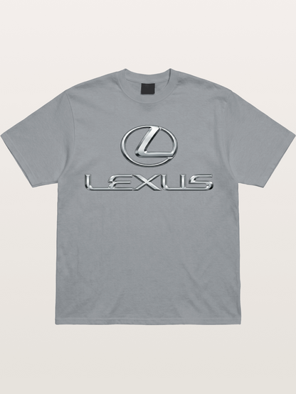 Lexus Silver Logo Badge Gildan T-shirt