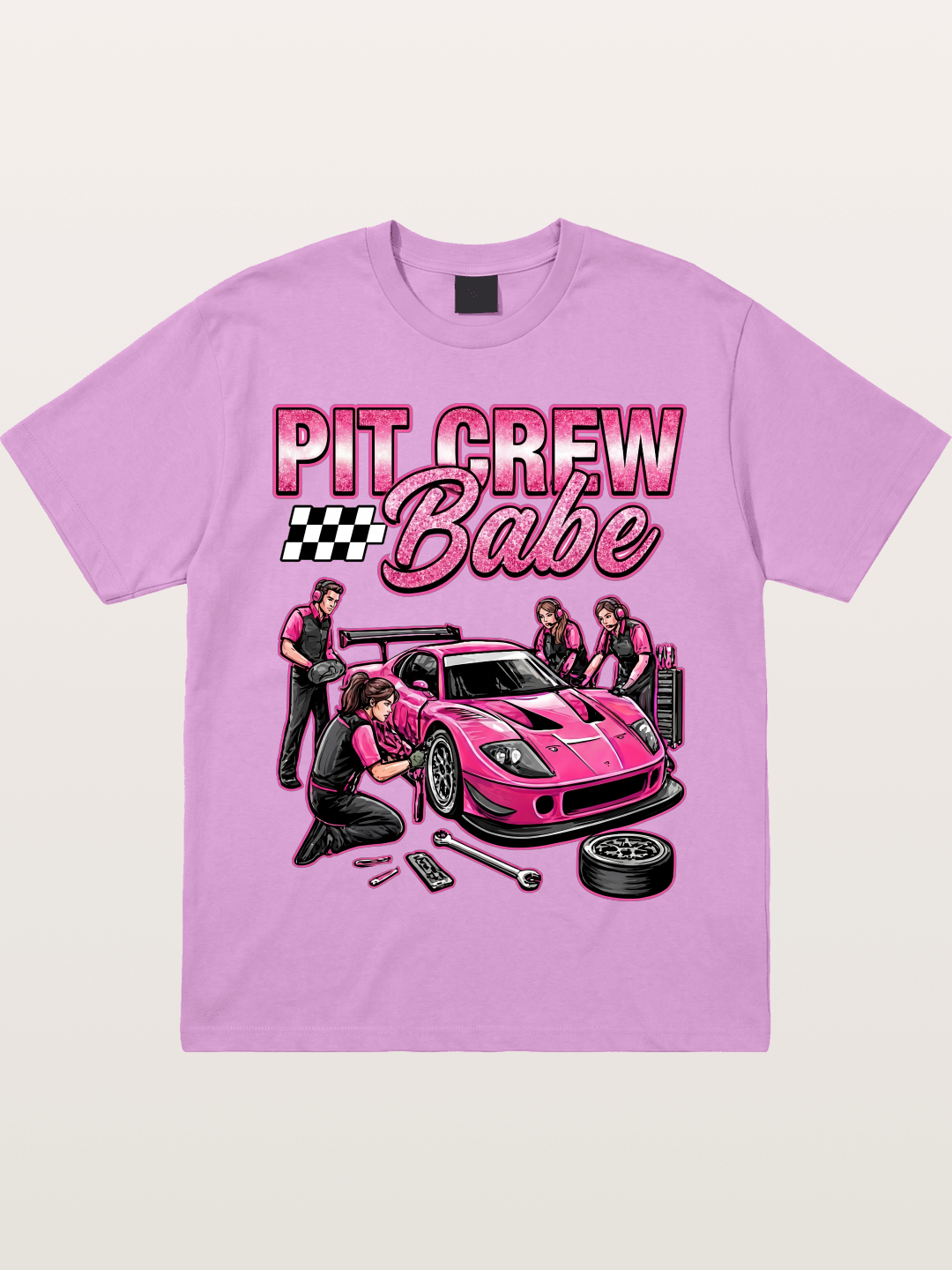 Pit Crew Babe Gildan T-shirt