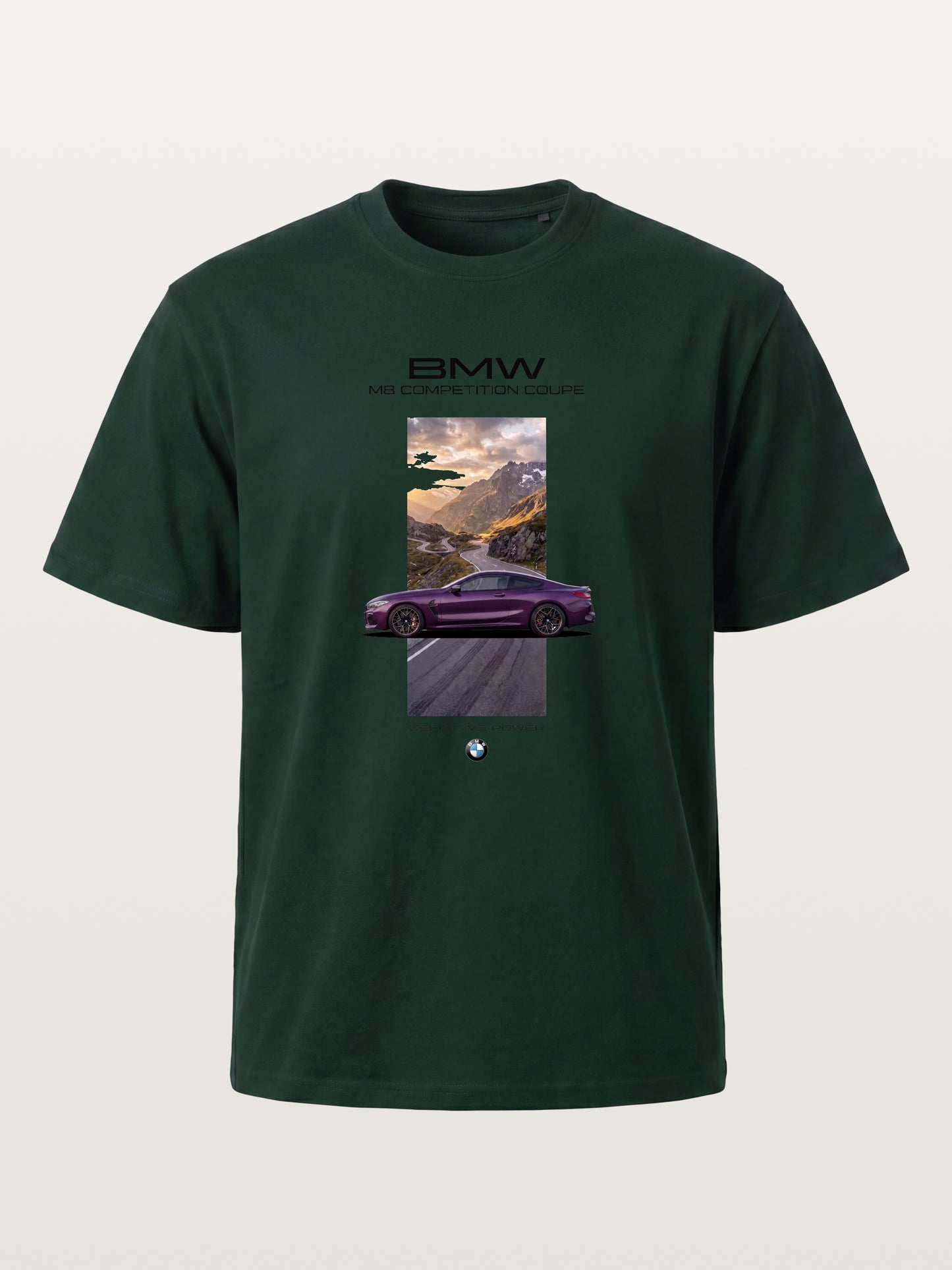 BMW M8 Mountain Road Artwork Gildan T-shirt