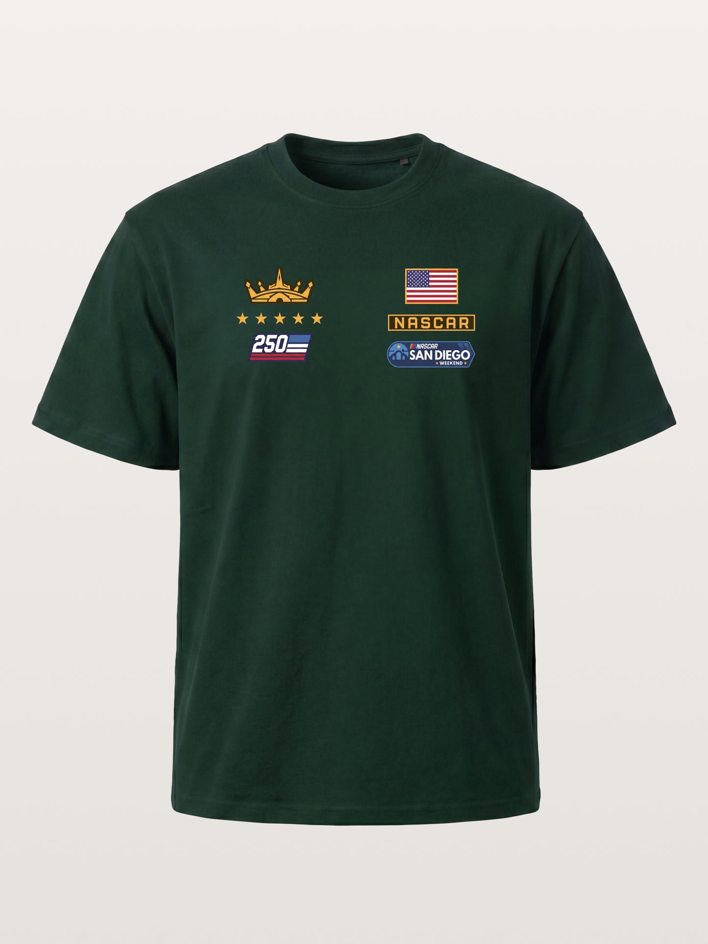 San Diego NASCAR 250th Crown Mark Gildan T-shirt