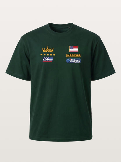 San Diego NASCAR 250th Crown Mark Gildan T-shirt