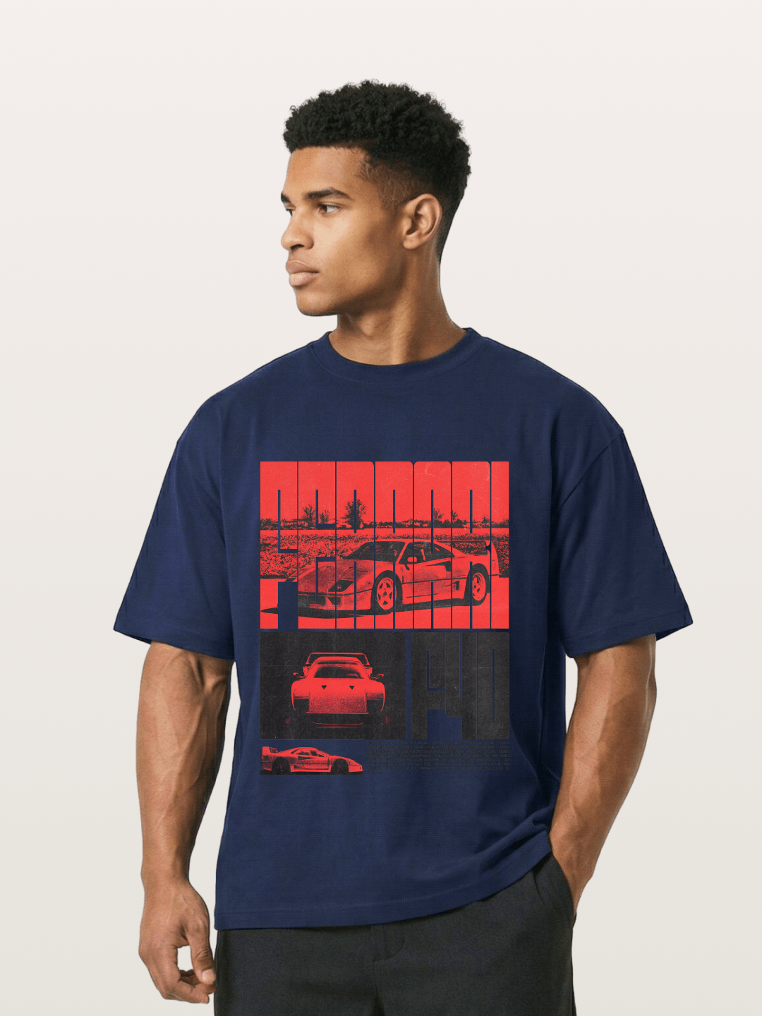 Red F40 Gildan T-shirt
