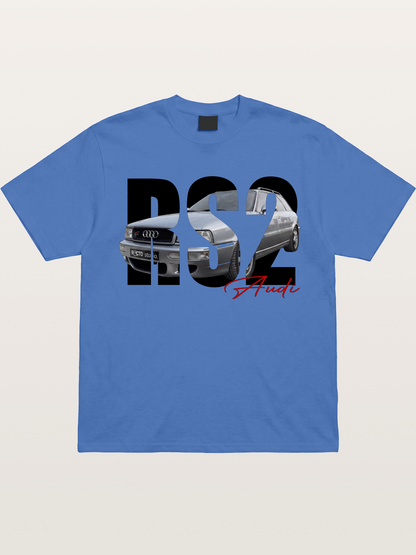 Audi RS2 Car Silhouette Gildan T-shirt