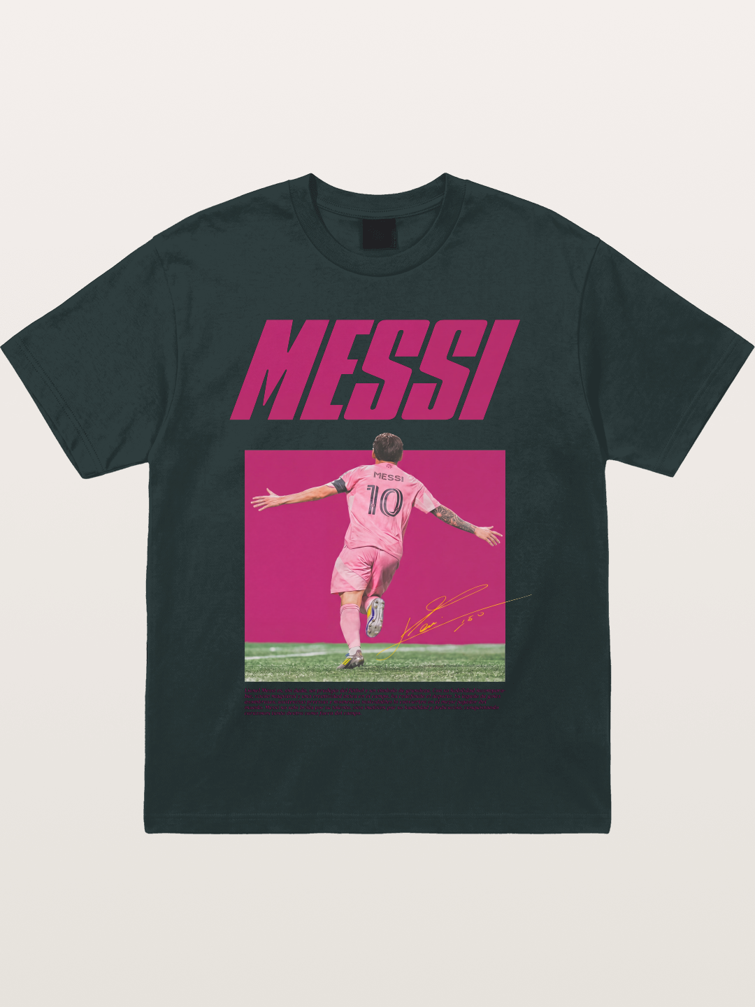 Messi Inter Miami Pink Kit Gildan T-shirt