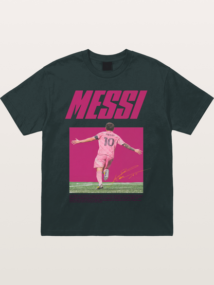 Messi Inter Miami Pink Kit Gildan T-shirt