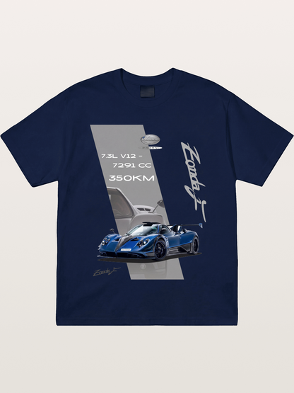 Pagani Zonda Technical Print Gildan T-shirt