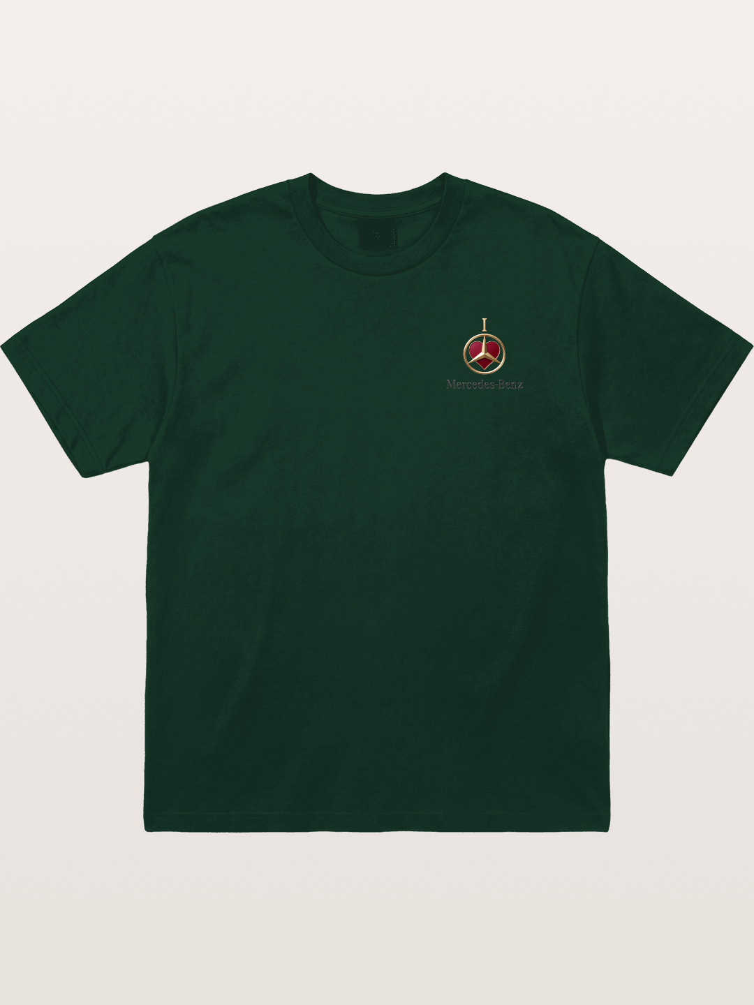 Mercedes Love Logo Art Gildan T-shirt